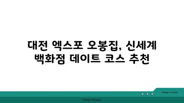 대전 엑스포 오봉집, 대전 신세계 백화점 맛집