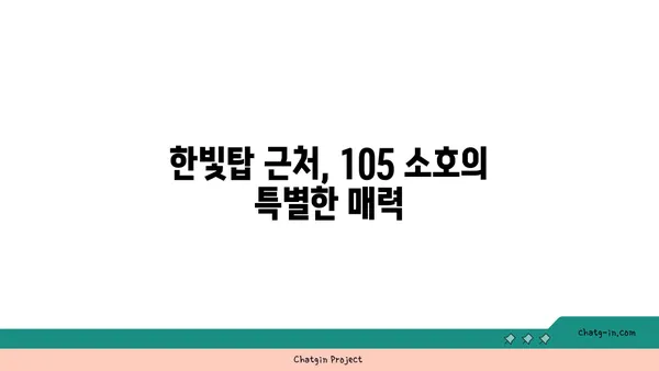 105 소호: 대전 엑스포 한빛탑 옆의 분위기 있는 맛집