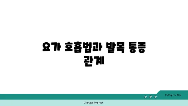 발목 통증 완화를 위한 하타 요가 스트레칭법