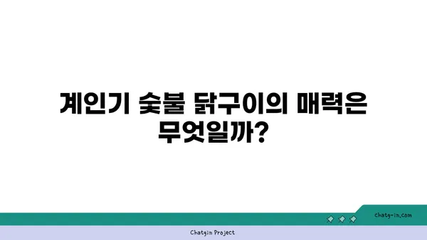 계인기 숯불 닭구이, 대전 엑스포 근처 맛집 후기