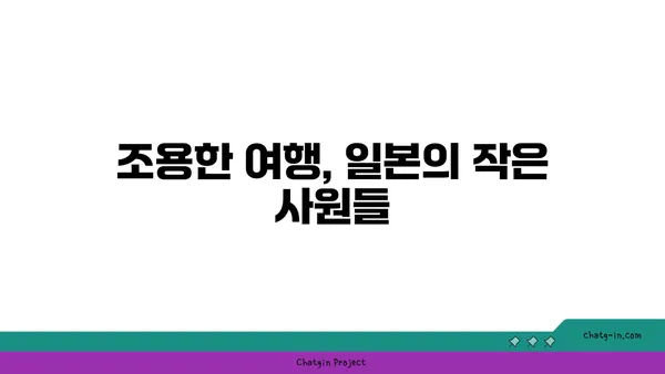 일본의 숨겨진 보물, 코로나 이후 유명해진 역사적 관광지