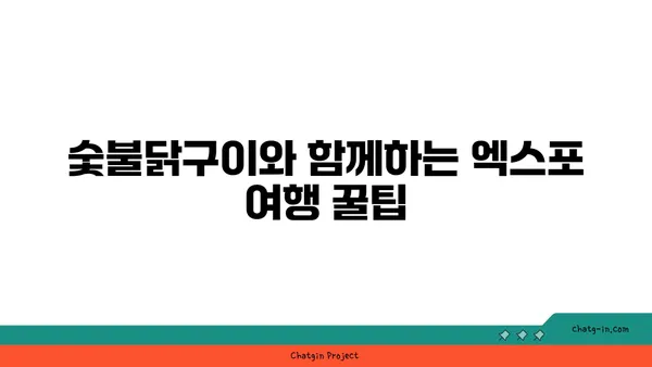 엑스포 근처 숯불닭구이, 한판 후기 모음