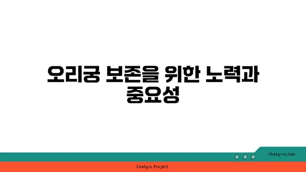 성남의 역사적 보석 오리궁 탐험