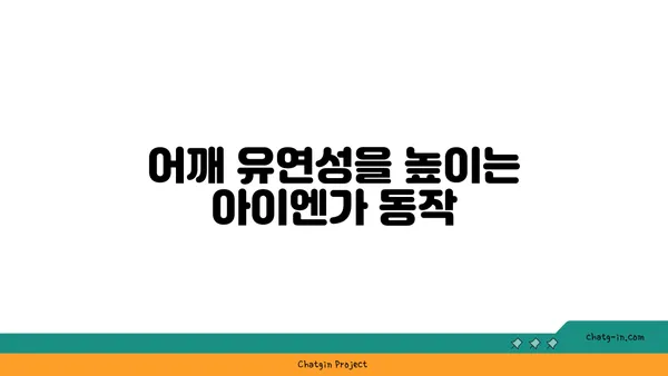 어깨 부상을 방지하는 아이엔가 요가 동작