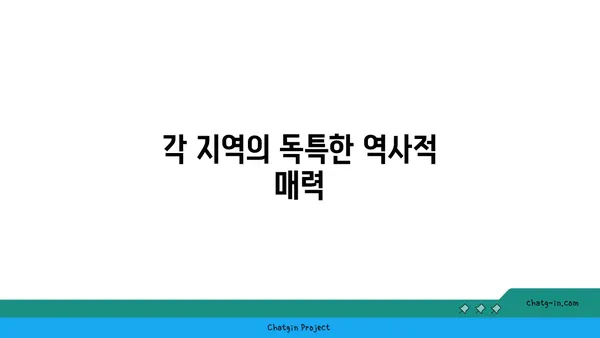 일본에서 인기 급상승한 역사 관광지 3곳