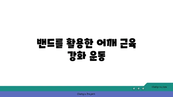 어깨 근육 강화를 위한 요가 도구 사용법