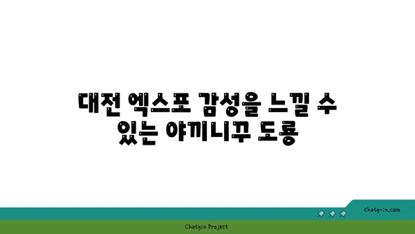 대전 엑스포 감성 술집: 야끼니꾸 도룡 감성 술집