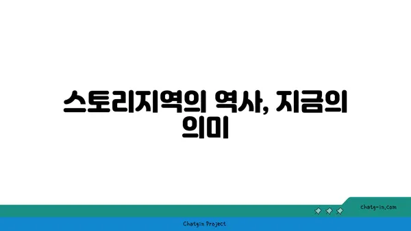 스토리지역 역사 지구: 과거와 현재의 접점