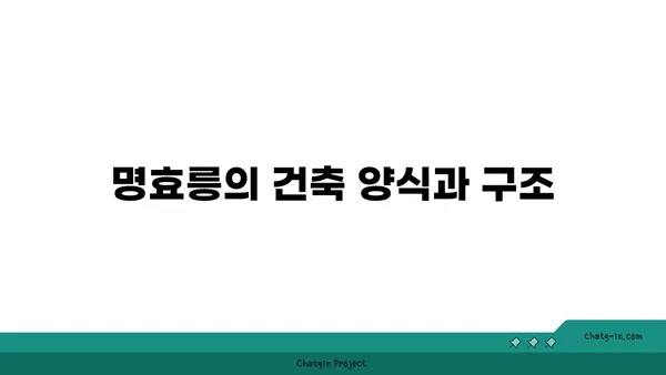 명효릉, 중국의 역사적인 무덤