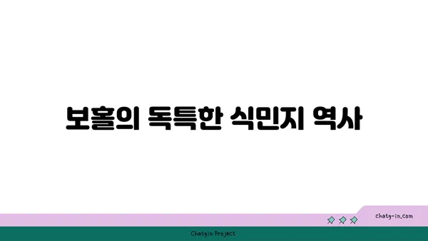 보홀의 역사적 유산을 둘러보는 섬 여행