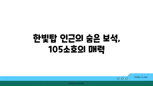 한빛탑 옆 분위기 좋은 맛집 105소호