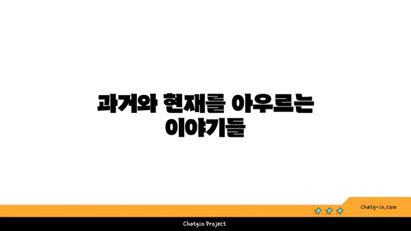 스토리지역 역사 지구: 과거와 현재의 접점