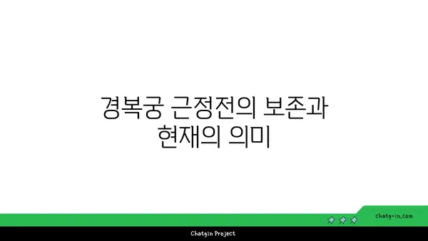 경복궁 근정전: 한국 역사의 상징