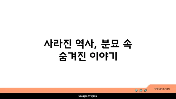 시간 여행: 고구려 고분벽화 분묘 둘러보기
