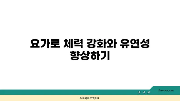 20대 운동 부족 해소를 위한 요가 추천