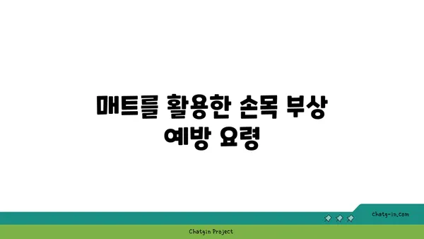 손목 부상을 방지하는 요가 도구 활용법