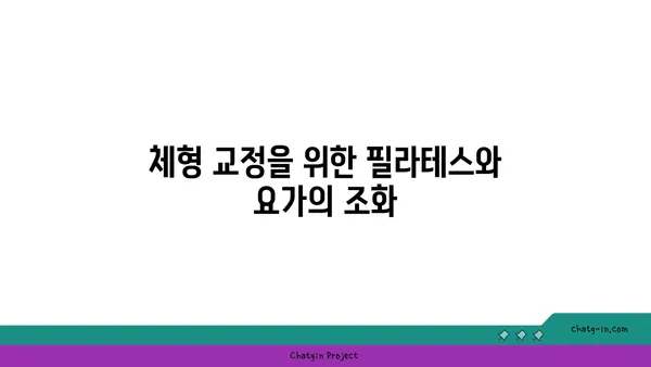 20대 여성을 위한 체형 개선 요가
