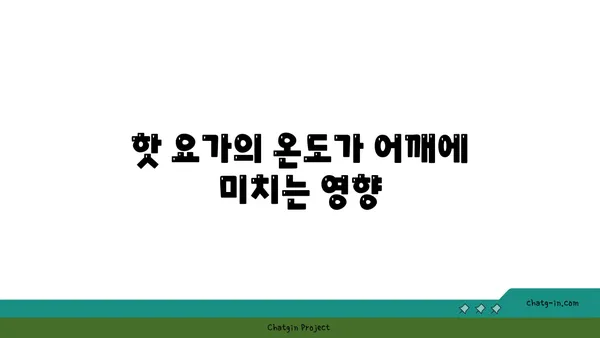 어깨 부상을 방지하는 핫 요가 스트레칭