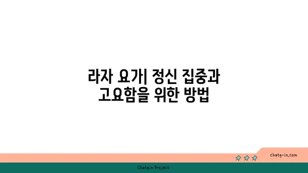 요가의 다양한 수련 방법과 그 장단점