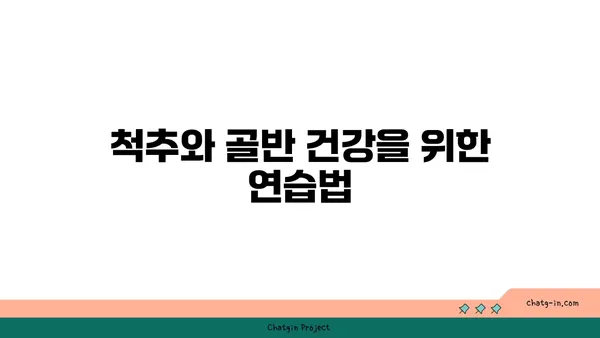 50대 여성의 골반 건강을 위한 요가 동작