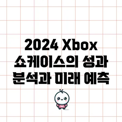 2024 Xbox 쇼케이스의 성과 분석과 미래 예측
