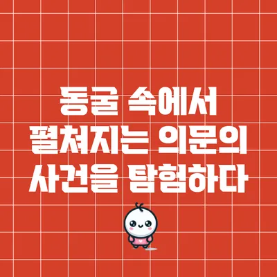 동굴 속에서 펼쳐지는 의문의 사건을 탐험하다