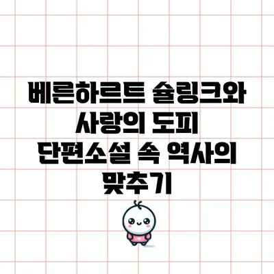 베른하르트 슐링크와 사랑의 도피: 단편소설 속 역사의 맞추기