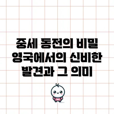 중세 동전의 비밀: 영국에서의 신비한 발견과 그 의미