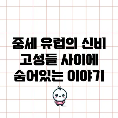 중세 유럽의 신비: 고성들 사이에 숨어있는 이야기