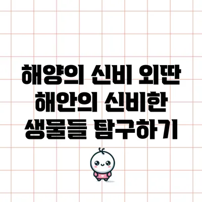 해양의 신비: 외딴 해안의 신비한 생물들 탐구하기