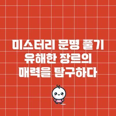 미스터리 문명 풀기: 유해한 장르의 매력을 탐구하다