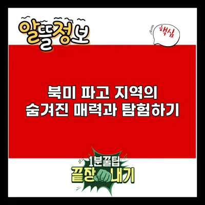 북미 파고 지역의 숨겨진 매력과 탐험하기