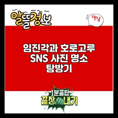 임진각과 호로고루: SNS 사진 명소 탐방기