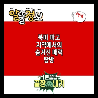 북미 파고 지역에서의 숨겨진 매력 탐방